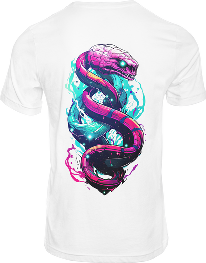 MechaSnake Back Logo T-Shirt