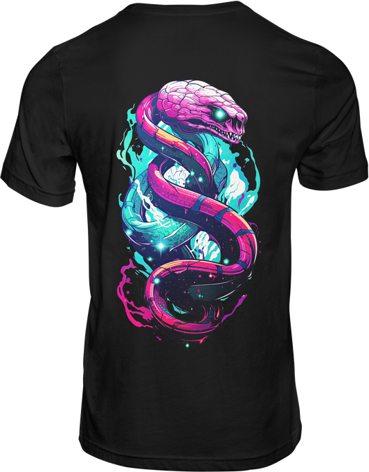 MechaSnake Back Logo T-Shirt