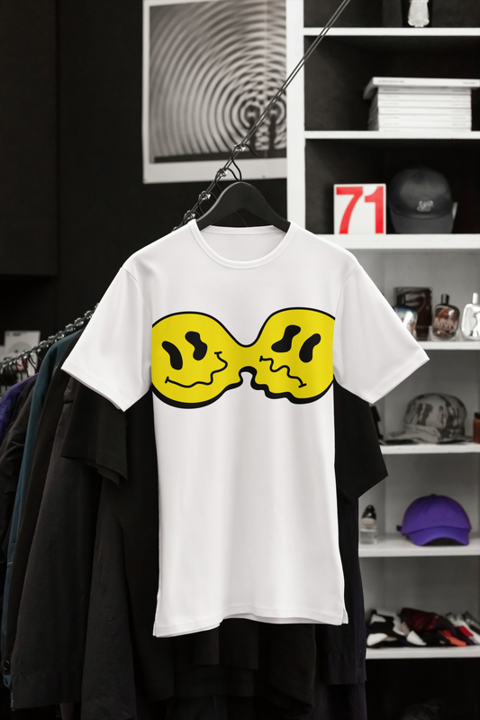 Two-Faced Smily Kids's T-Shirt