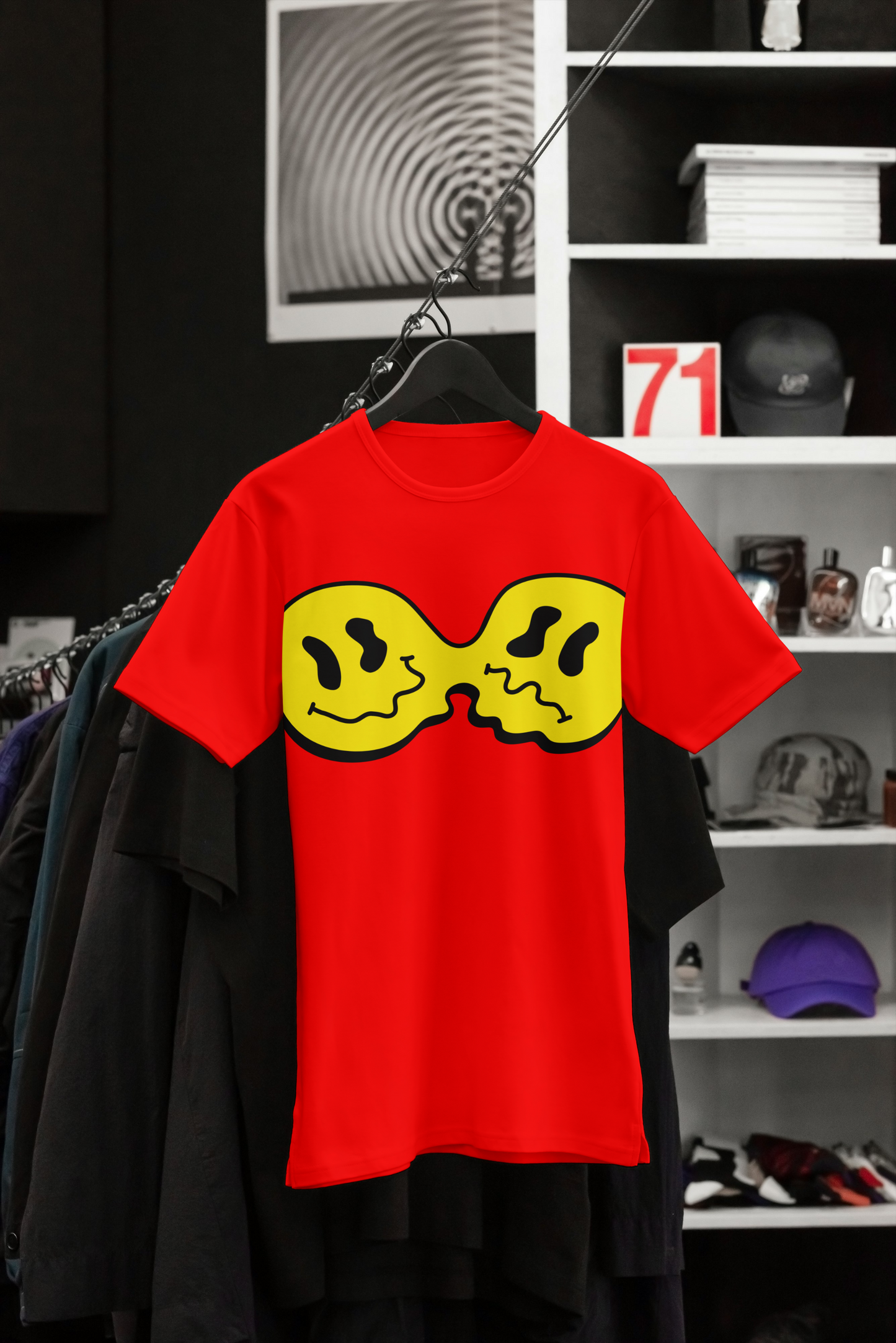 Two-Faced Smily Kids's T-Shirt