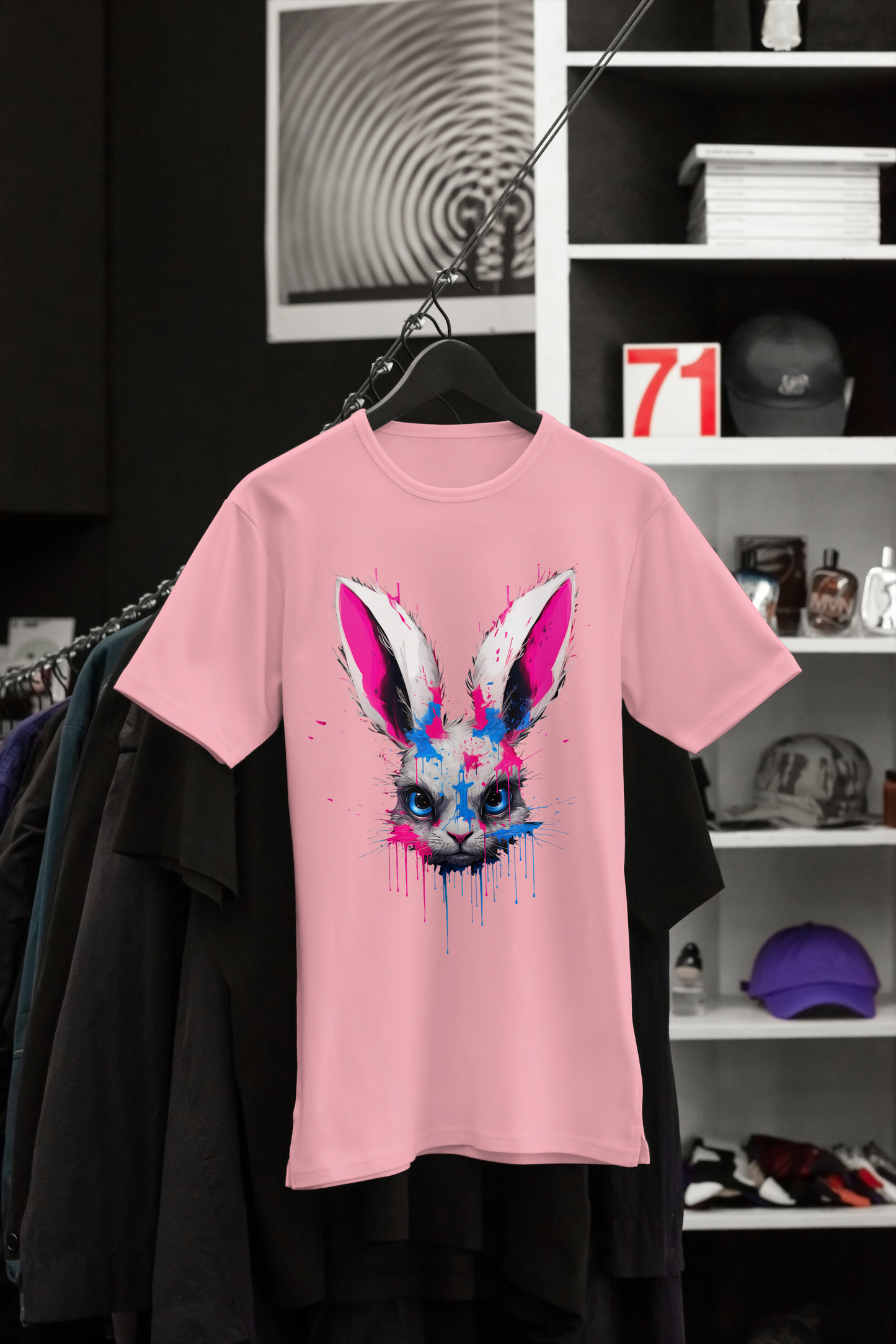 Splattered Bunny T-Shirt