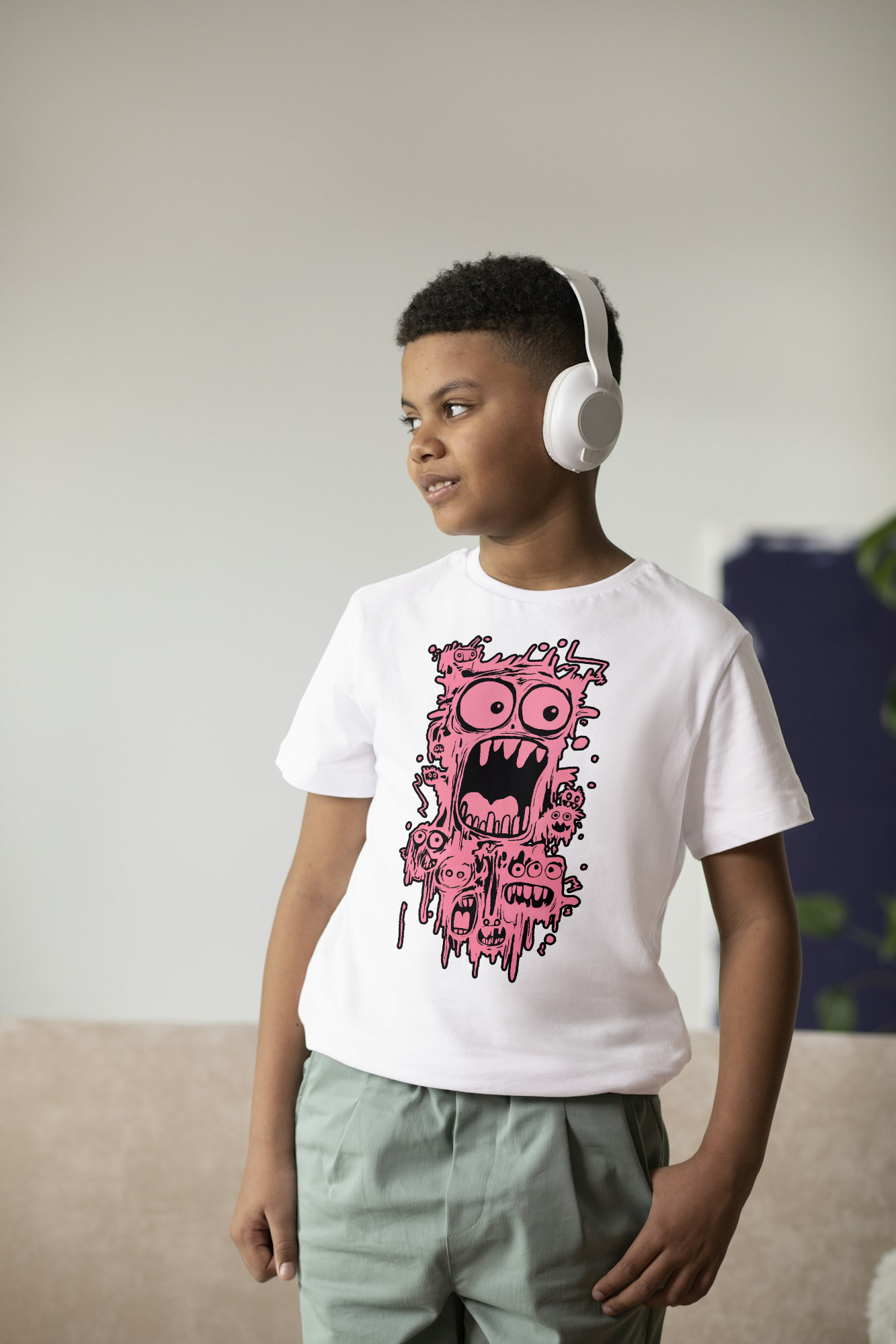 CrazyFace Kid’s T-Shirt
