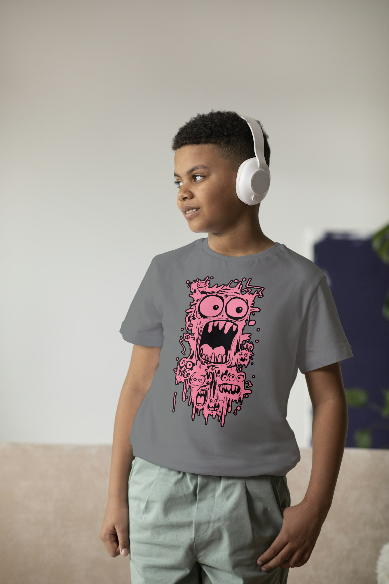 CrazyFace Kid’s T-Shirt