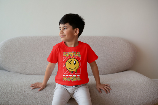 Simple Smily Kid's T-Shirt