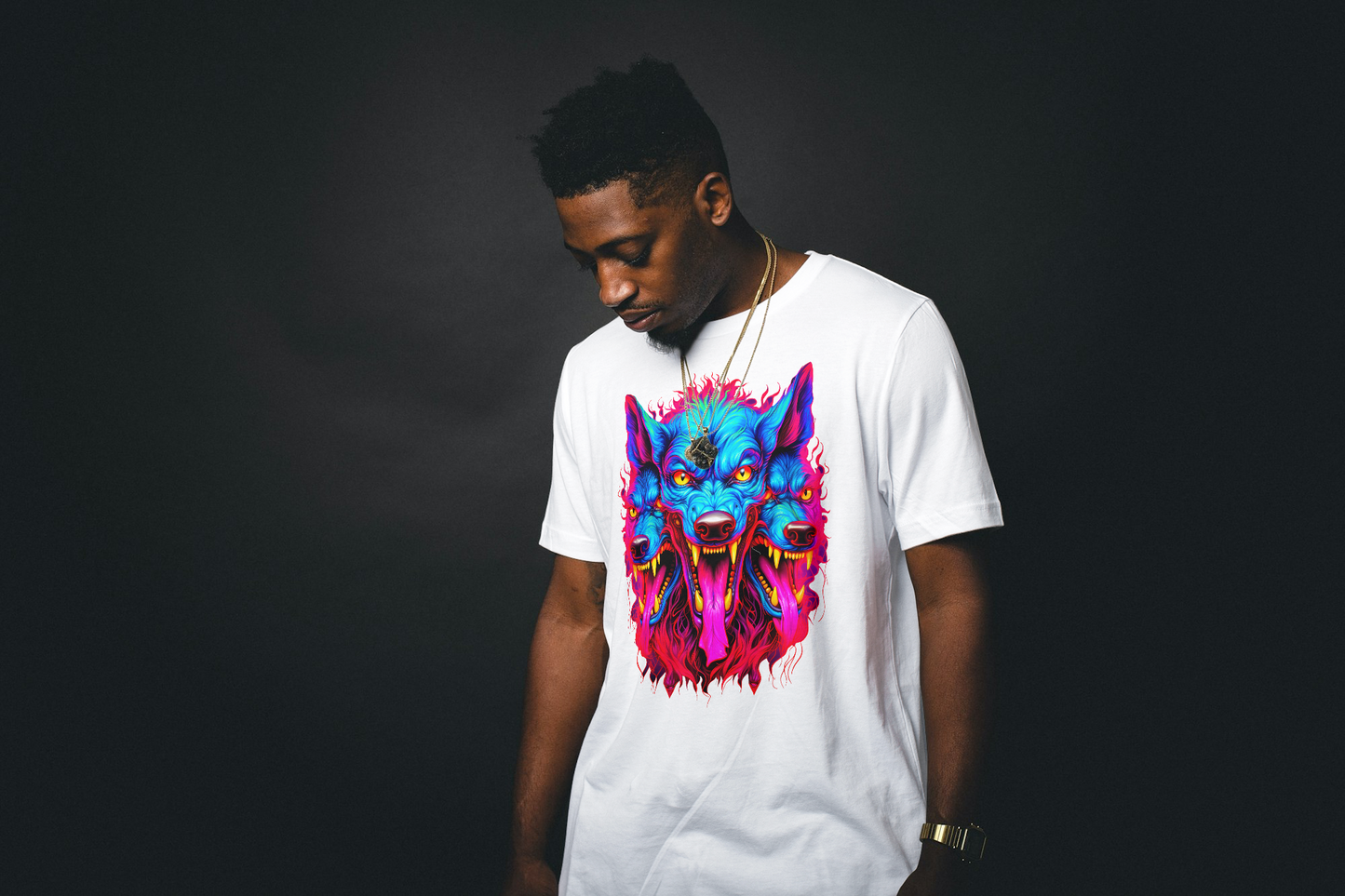 3 Headed T-Shirt