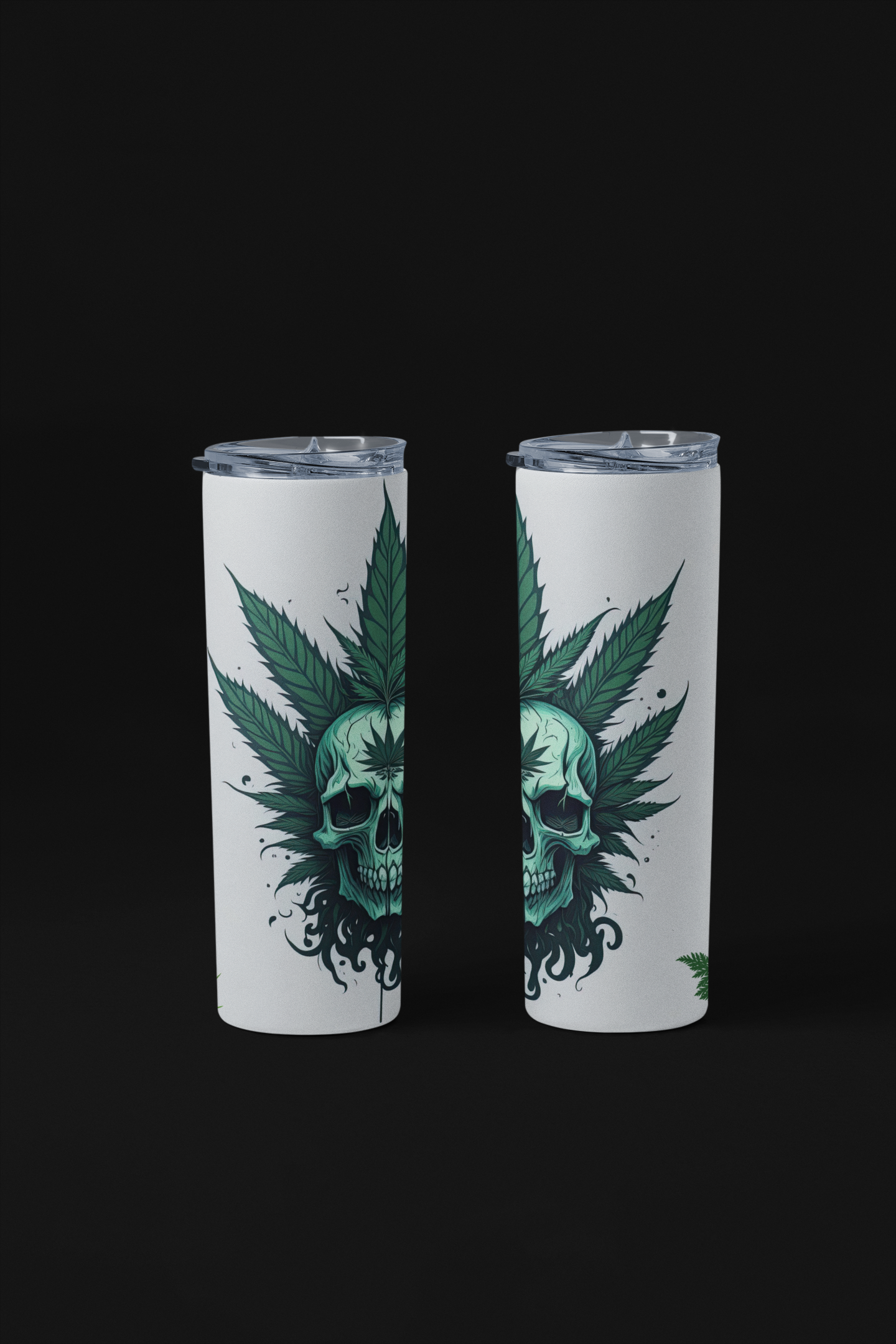 Cannabis Skull 20oz Tumbler